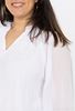 Immagine di PLUS SIZE CHIFFON PLAIN TOP